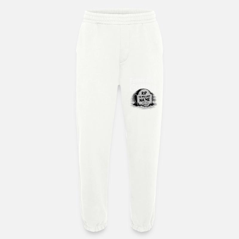 LETZTE RUHE - Heavyweight Jogginghose - made by SPREAD  - OFF WHITE