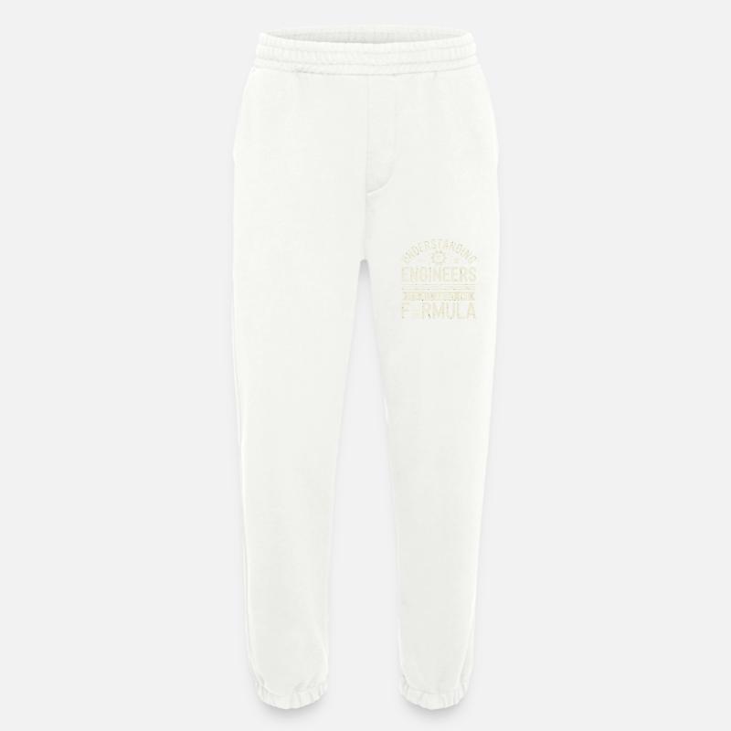 Understanding Engineers All About The Formula - Heavyweight Jogginghose - made by SPREAD - OFF WHITE