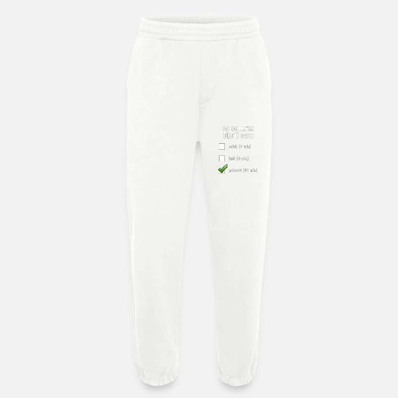 SO SOLLTEN EIER SEIN - Heavyweight Jogginghose - made by SPREAD - OFF WHITE