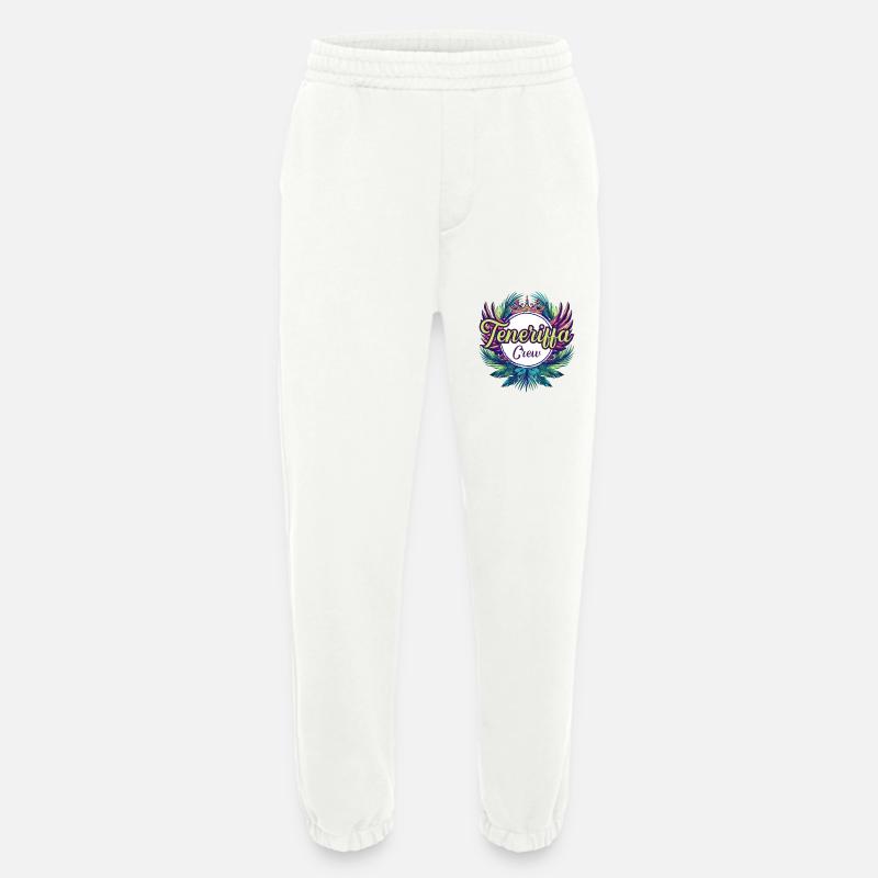 Teneriffa Crew Urlaub - Heavyweight Jogginghose - made by SPREAD  - OFF WHITE