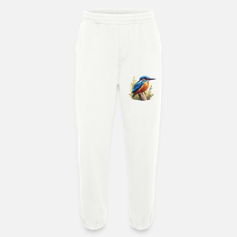 Eisvögel Eisvogel - Heavyweight Jogginghose - made by SPREAD  - OFF WHITE