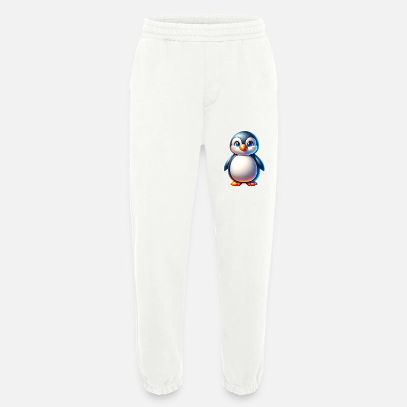 Pinguin - Heavyweight Jogginghose - made by SPREAD  - OFF WHITE