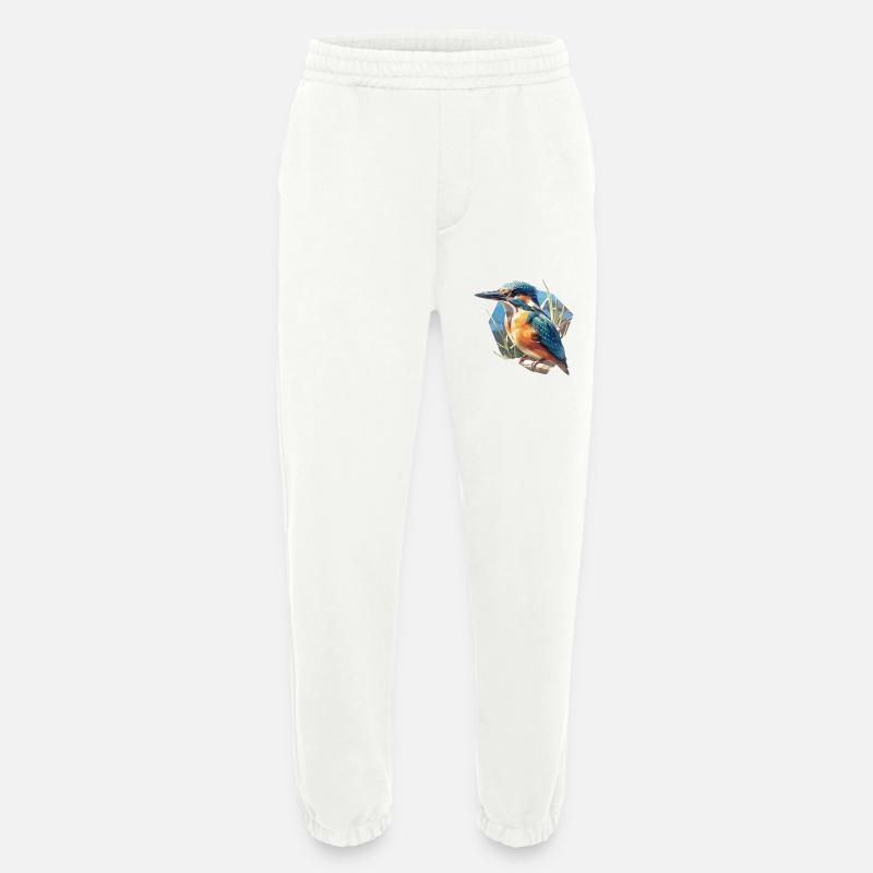 Eisvögel Eisvogel - Heavyweight Jogginghose - made by SPREAD  - OFF WHITE