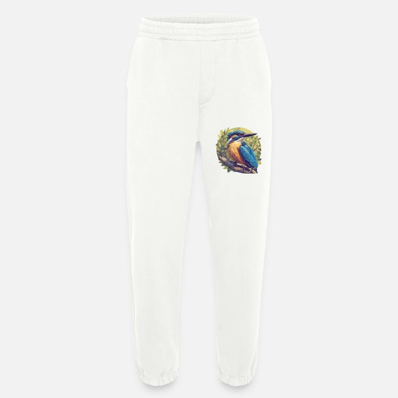 Eisvögel Eisvogel - Heavyweight Jogginghose - made by SPREAD  - OFF WHITE