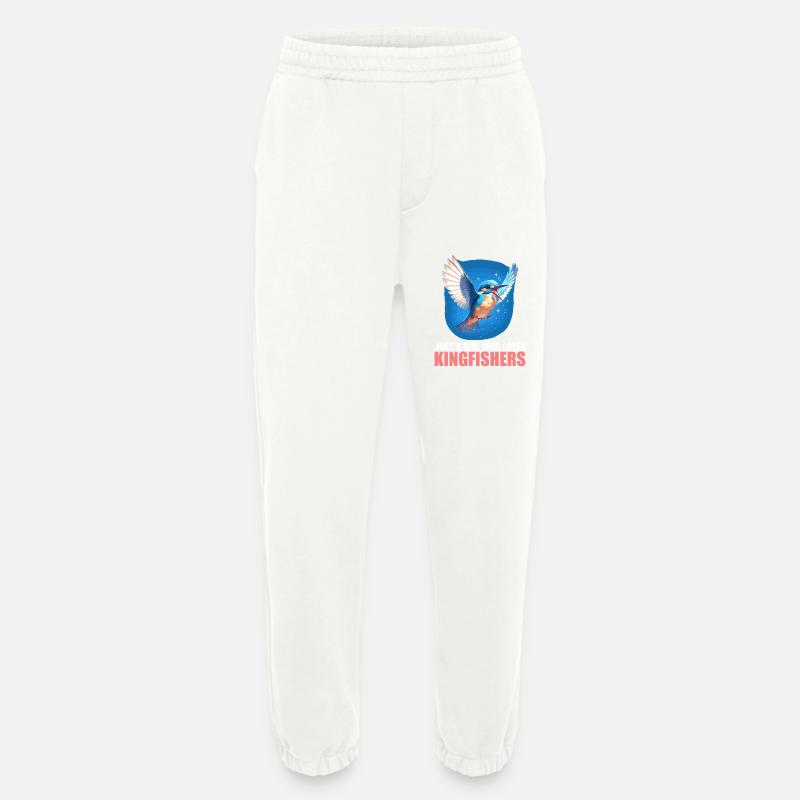 Eisvögel Eisvogel - Heavyweight Jogginghose - made by SPREAD  - OFF WHITE