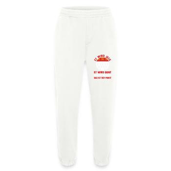 Kölle Alaaf Jecken Carnival Cologne Carnival - Heavyweight Jogging Pants - made by SPREAD  - OFF WHITE - Front