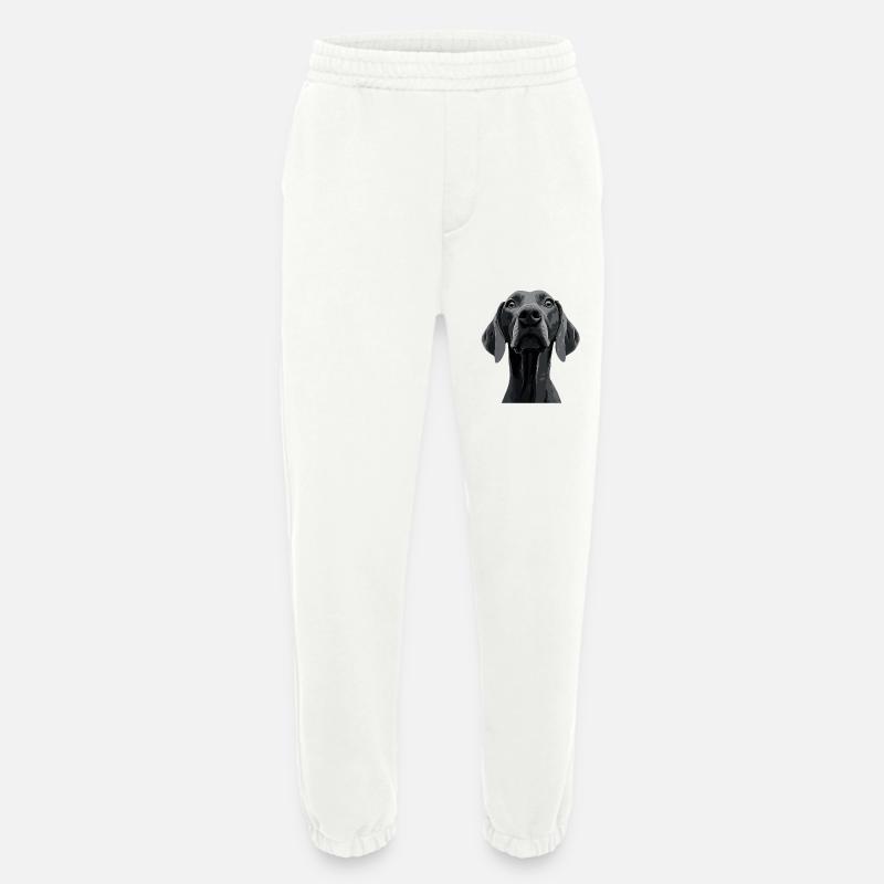 Weimaraner - Heavyweight Jogginghose - made by SPREAD  - OFF WHITE