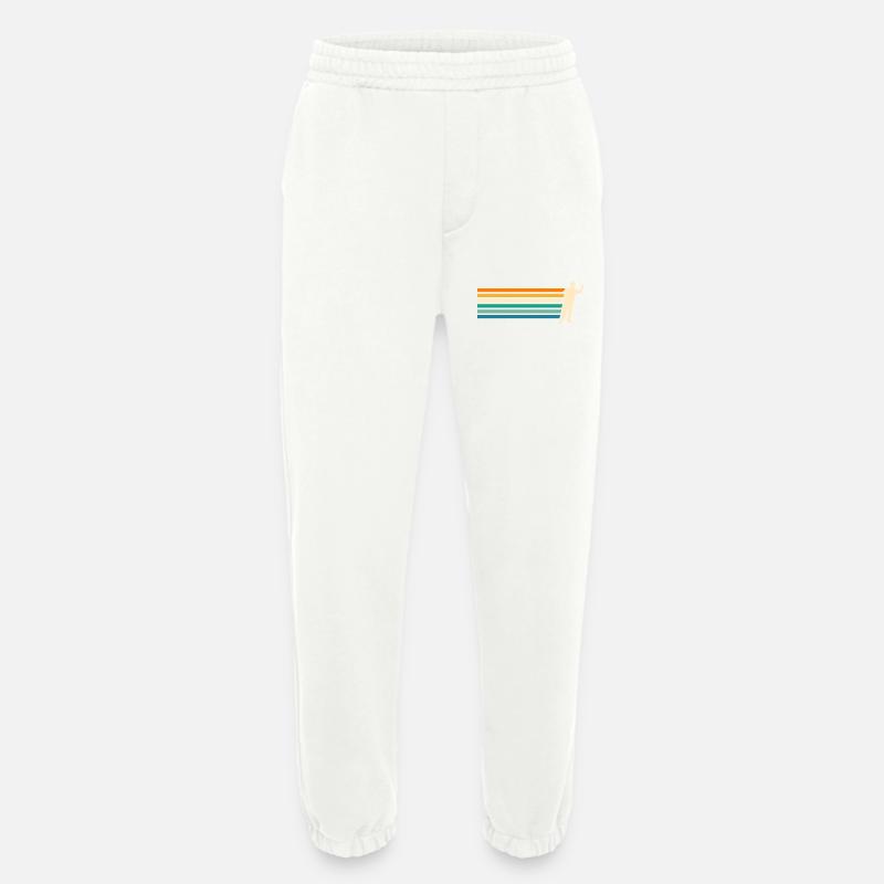 Darts player Darts - Heavyweight Jogging Pants - made by SPREAD  - OFF WHITE