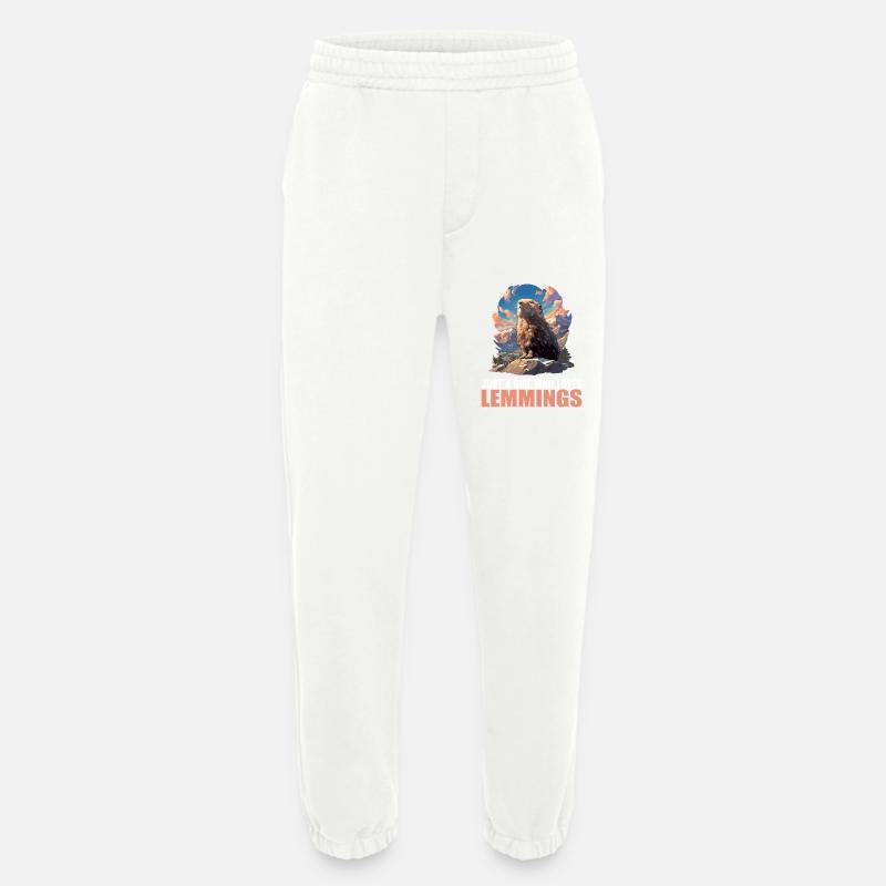 Lemminge Lemming - Heavyweight Jogginghose - made by SPREAD - OFF WHITE
