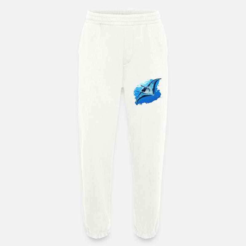 Mantas Manta Rochen - Heavyweight Jogginghose - made by SPREAD  - OFF WHITE