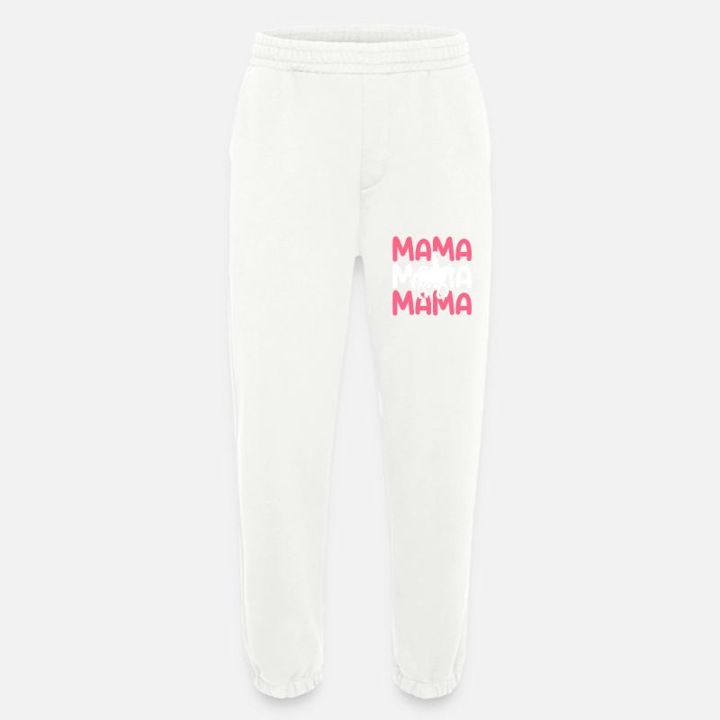 Reiten Mama Mutter Pferde - Heavyweight Jogginghose - made by SPREAD  - OFF WHITE