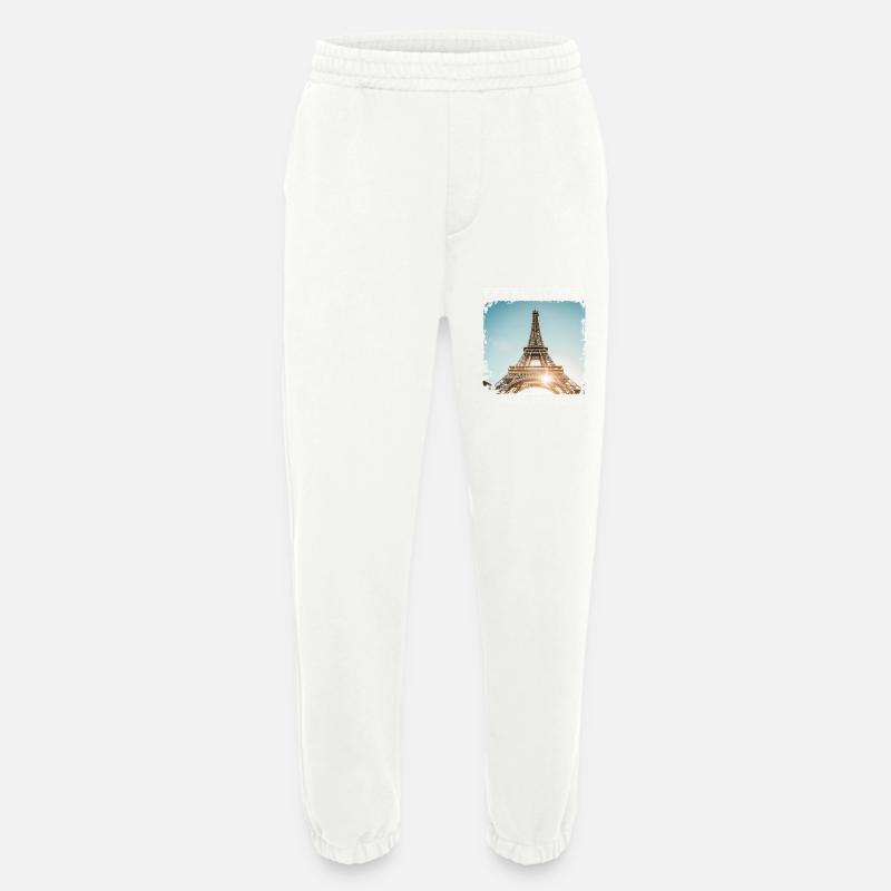Eiffelturm - Heavyweight Jogginghose - made by SPREAD  - OFF WHITE