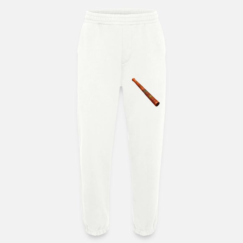 DIDGERIDOO - Heavyweight Jogginghose - made by SPREAD  - OFF WHITE