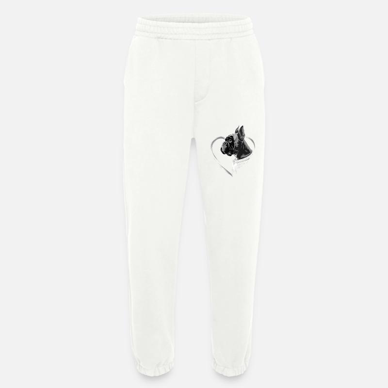 Boxer - Heavyweight Jogginghose - made by SPREAD  - OFF WHITE