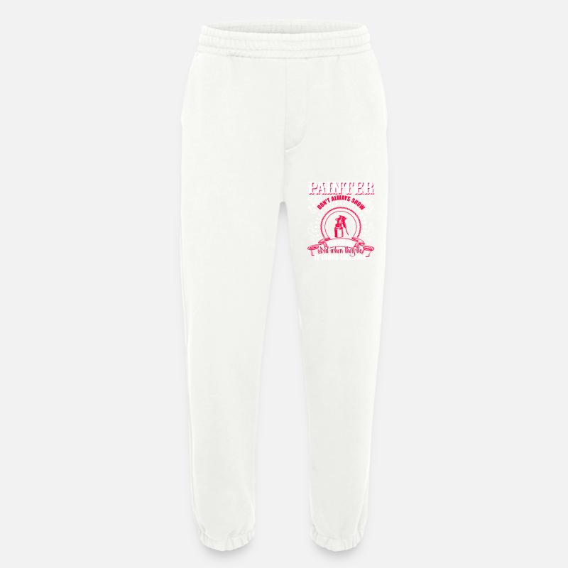 Painter Awesome Painter - Heavyweight Jogging Pants - made by SPREAD - OFF WHITE