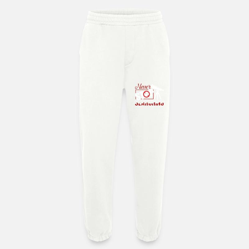 Astronomer Never Stop Searching - Heavyweight Jogging Pants - made by SPREAD  - OFF WHITE