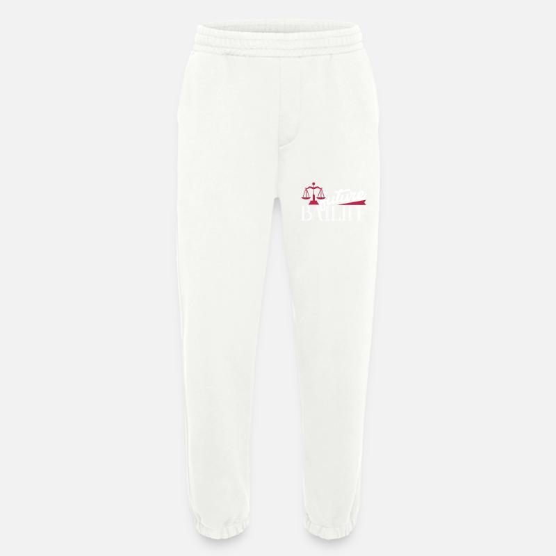 Bailiff Future Bailiff - Heavyweight Jogging Pants - made by SPREAD  - OFF WHITE