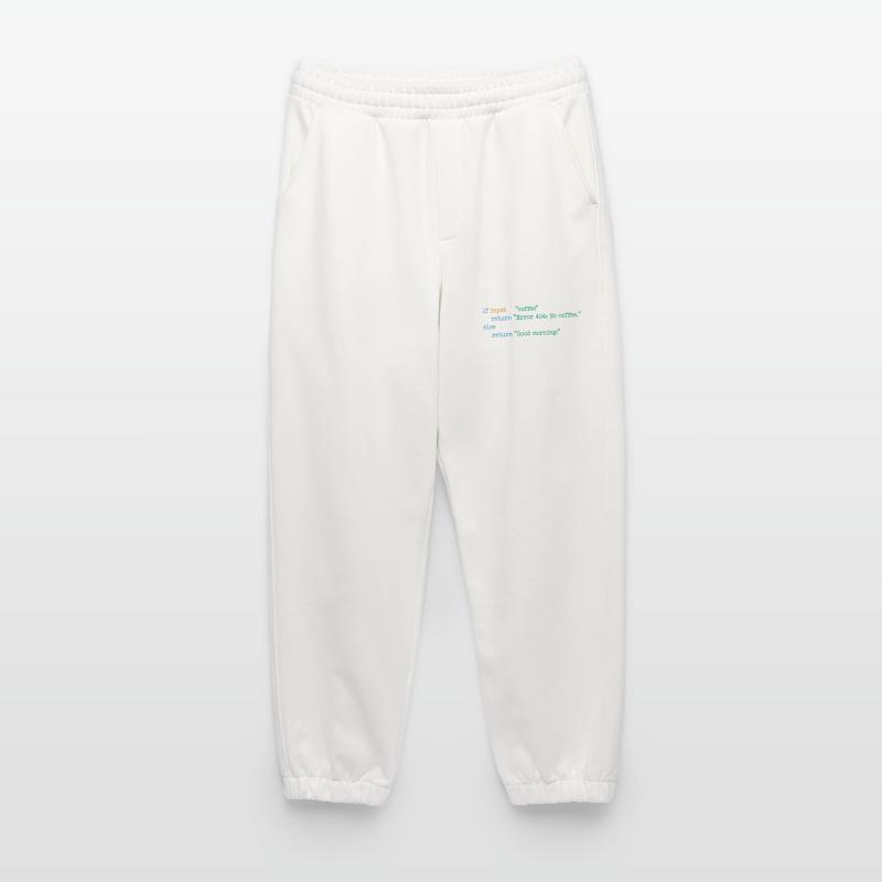 Coffee Code Programmer Computer Science Gift Heavyweight Jogging Pants - made by SPREAD 