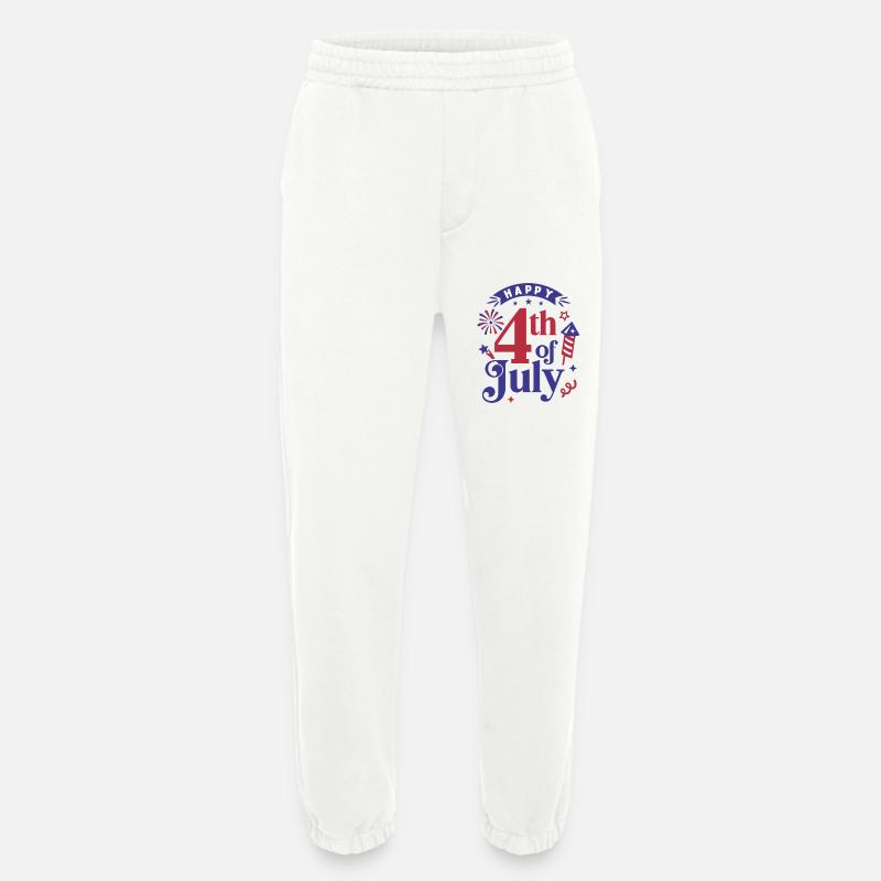 Frohen 4. Juli - Heavyweight Jogginghose - made by SPREAD  - OFF WHITE