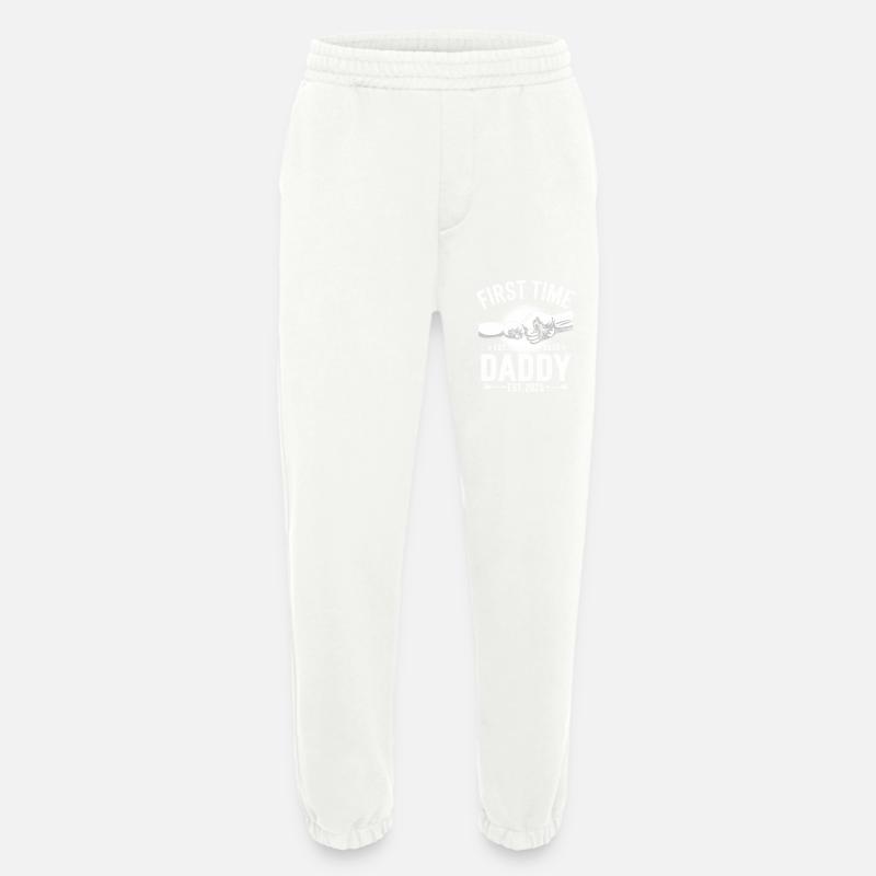 First time dad since 2025 - Heavyweight Jogging Pants - made by SPREAD  - OFF WHITE