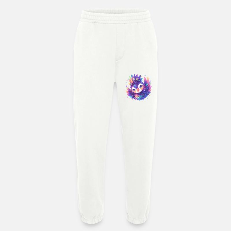 Peacocks Peacock - Heavyweight Jogging Pants - made by SPREAD  - OFF WHITE