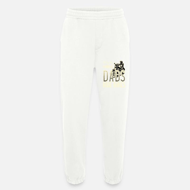 coolest dads ride bikes - Heavyweight Jogginghose - made by SPREAD  - OFF WHITE