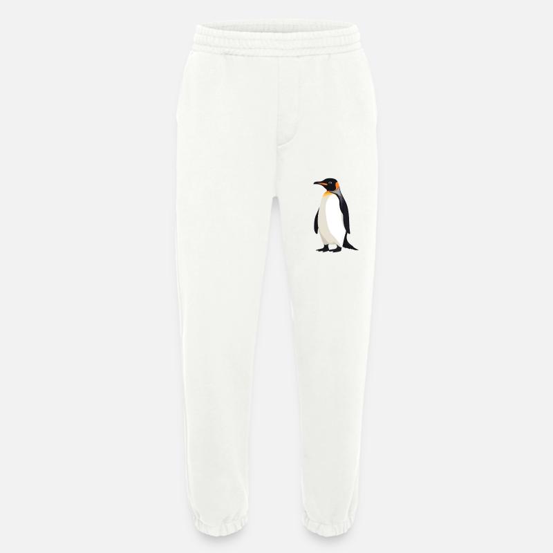Penguins Penguin - Heavyweight Jogging Pants - made by SPREAD  - OFF WHITE