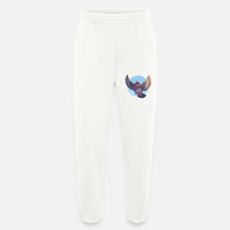 Tauben Taube - Heavyweight Jogginghose - made by SPREAD - OFF WHITE
