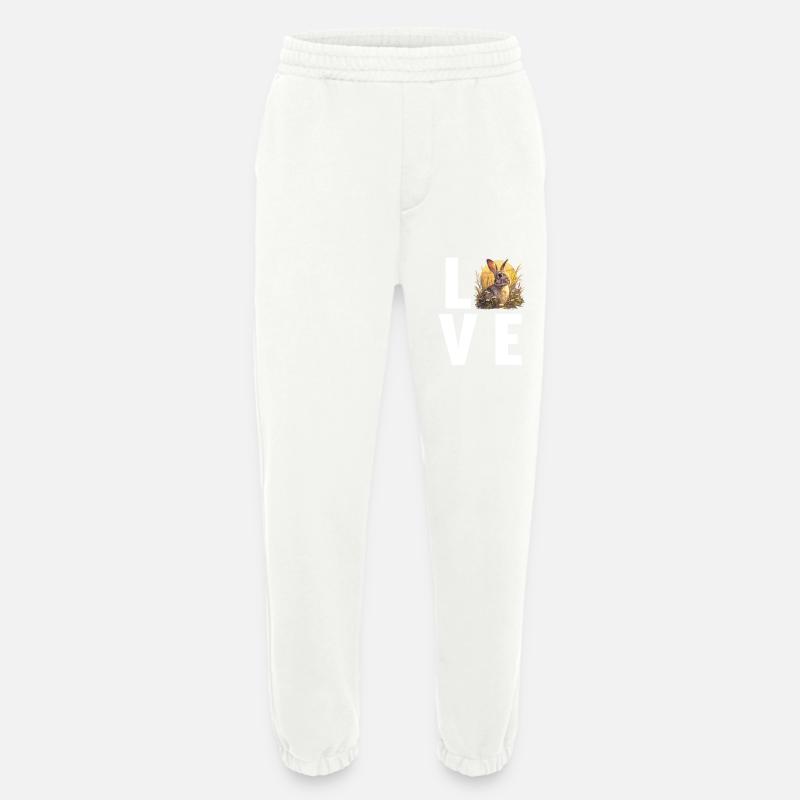 Hasen Hase - Heavyweight Jogginghose - made by SPREAD  - OFF WHITE