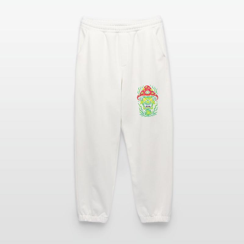 Psycho Toadstool with Third Eye Heavyweight Jogging Pants - made by SPREAD 