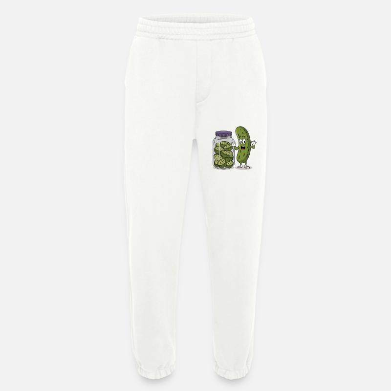Gurke - Heavyweight Jogginghose - made by SPREAD  - OFF WHITE