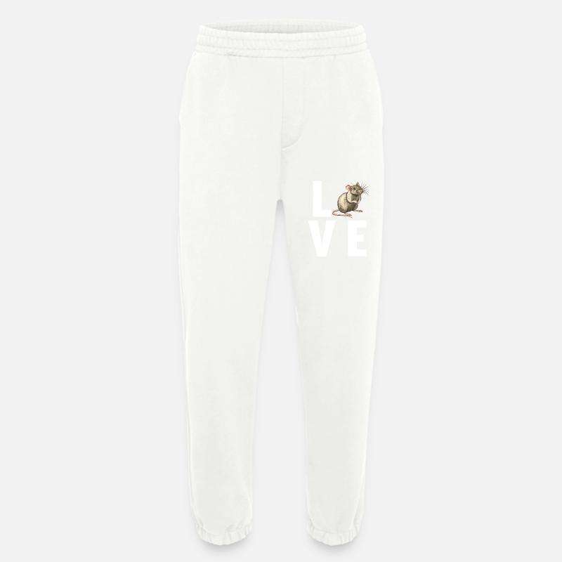 Ratten Ratte - Heavyweight Jogginghose - made by SPREAD - OFF WHITE