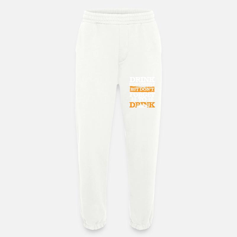 Bartender Bartender Bartending - Heavyweight Jogging Pants - made by SPREAD  - OFF WHITE