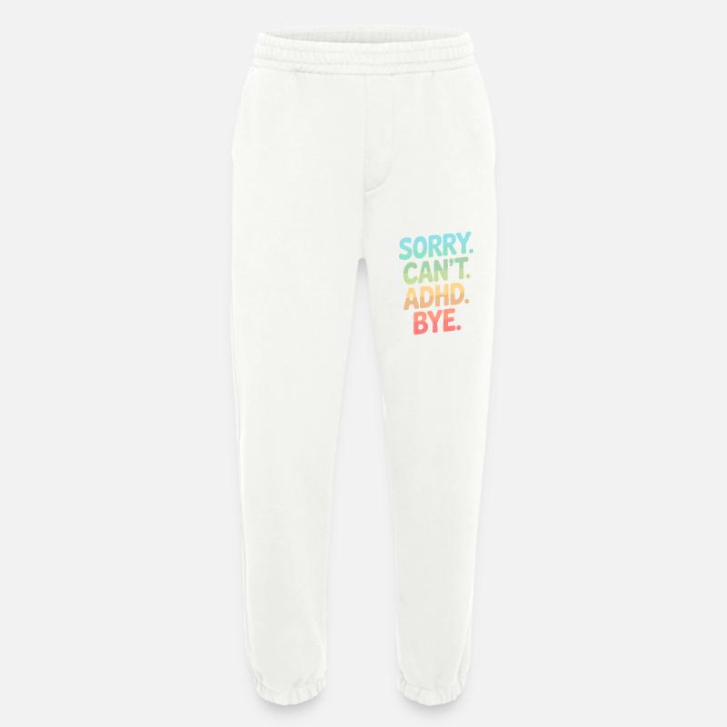 ADHS - Heavyweight Jogginghose - made by SPREAD  - OFF WHITE