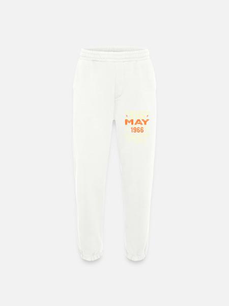 Birthday May 1966 - May 1966 - Heavyweight Jogging Pants - made by SPREAD - OFF WHITE