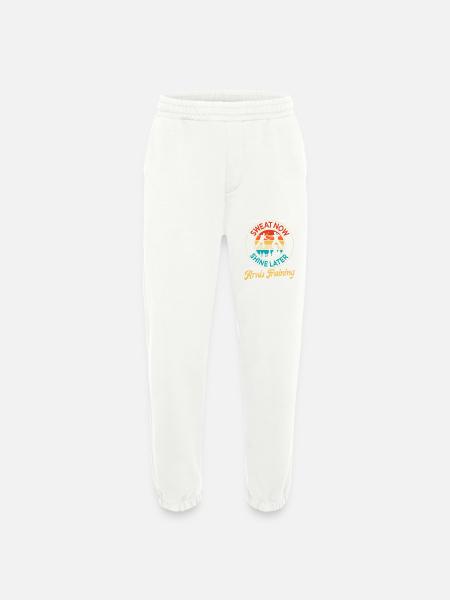 Escrima Arnis Martial Arts - Heavyweight Jogging Pants - made by SPREAD  - OFF WHITE