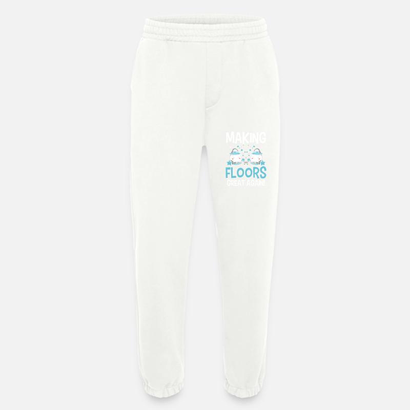 Nettoyant Lover Cleaner - Pantalon de jogging bio épais fabriqué en UE - OFF WHITE
