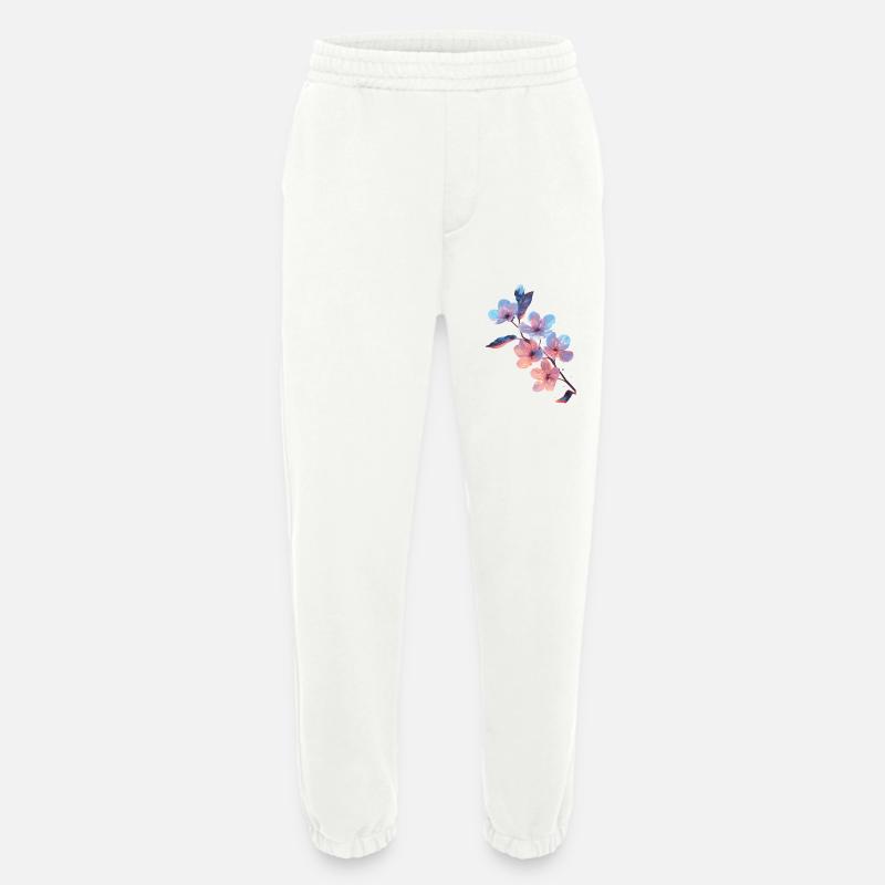 Pfirsichblüten - Heavyweight Jogginghose - made by SPREAD - OFF WHITE