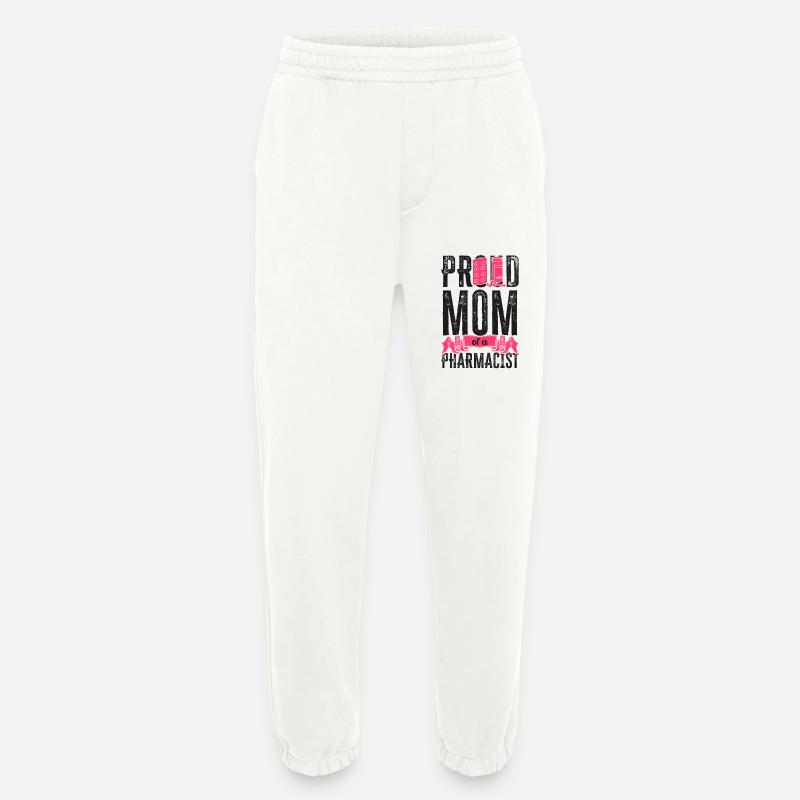 Pharmacy Tech Technician - Heavyweight Jogging Pants - made by SPREAD  - OFF WHITE