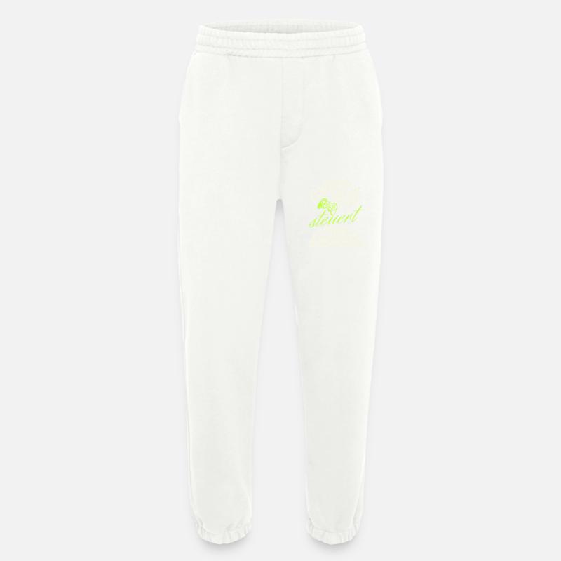 Mein Controller steuert mein Leben - Heavyweight Jogginghose - made by SPREAD  - OFF WHITE