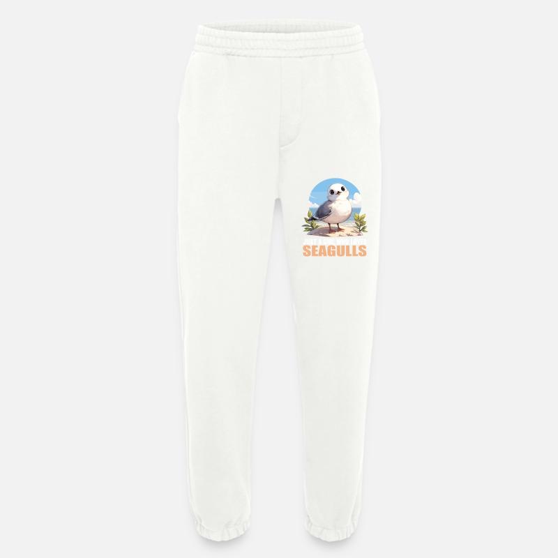 Möwen Möwe - Heavyweight Jogginghose - made by SPREAD  - OFF WHITE