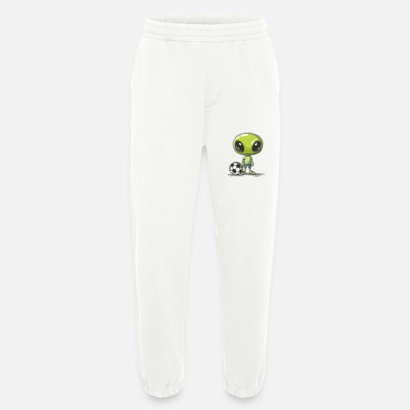 Fußball Alien Kumpel - Heavyweight Jogginghose - made by SPREAD  - OFF WHITE