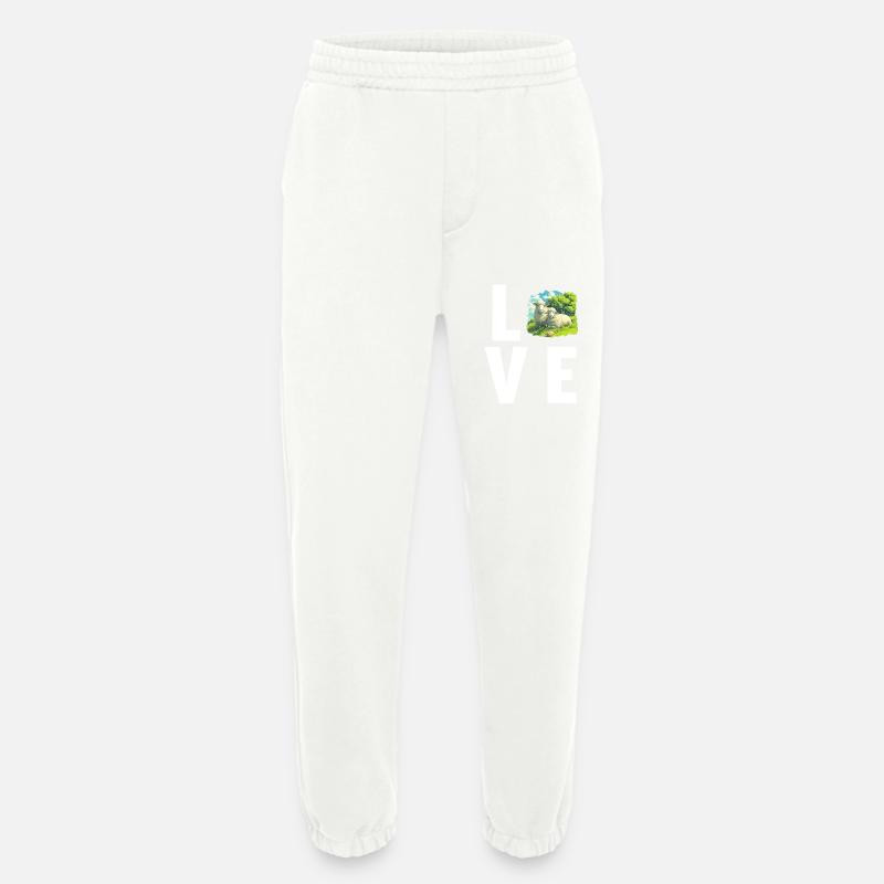 Schafe Schaf - Heavyweight Jogginghose - made by SPREAD - OFF WHITE