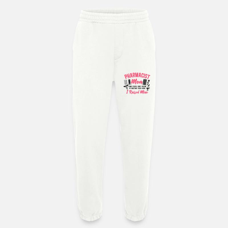 Pharmacy Tech Technician - Heavyweight Jogging Pants - made by SPREAD  - OFF WHITE