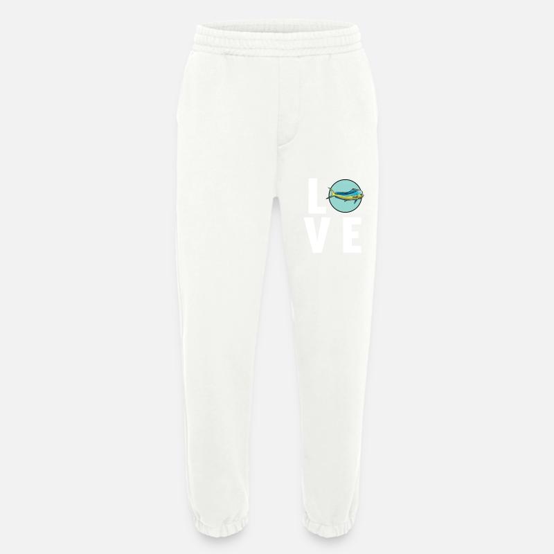 Mahi Mahi Dolphinfish - Heavyweight Jogging Pants - made by SPREAD  - OFF WHITE