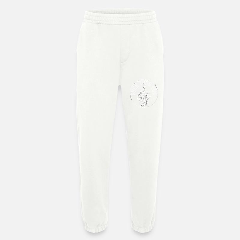 FICK DEIN LEBEN - Heavyweight Jogginghose - made by SPREAD  - OFF WHITE