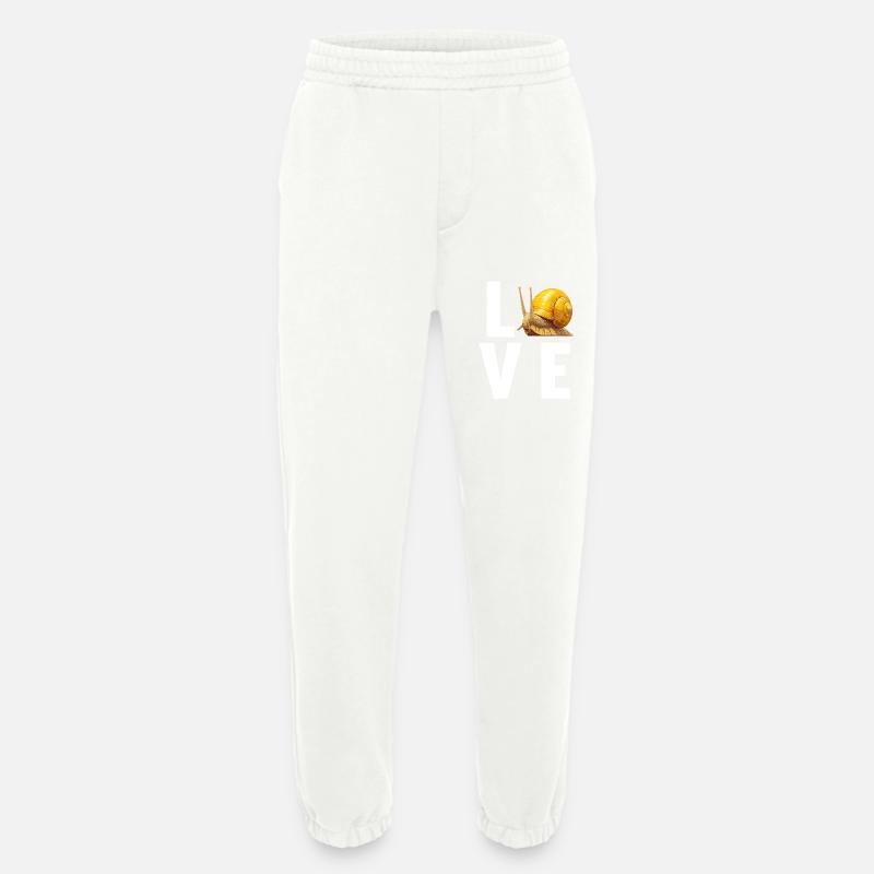 Snails Snail - Heavyweight Jogging Pants - made by SPREAD  - OFF WHITE
