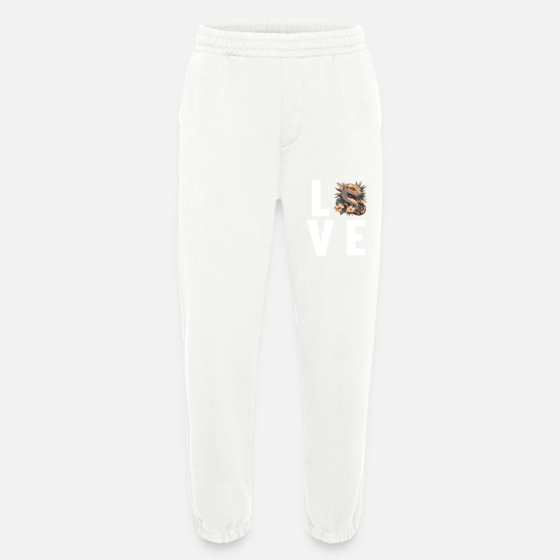 Snakes Snake - Heavyweight Jogging Pants - made by SPREAD  - OFF WHITE