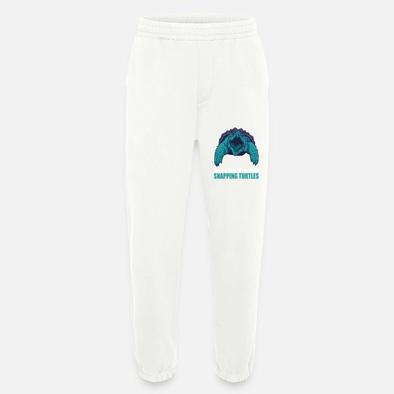 Snapping Turtles Snapping Turtle - Heavyweight Jogging Pants - made by SPREAD  - OFF WHITE