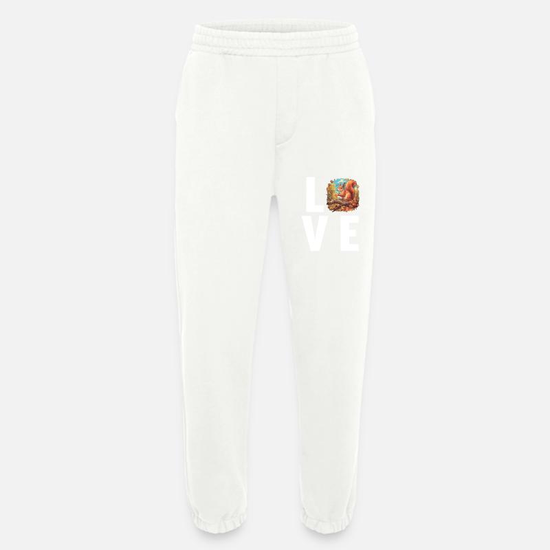 Eichhörnchen - Heavyweight Jogginghose - made by SPREAD  - OFF WHITE